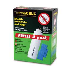 ThermaCell Refill 4 pk R4 Inneholder 4 gasspatron og 12 matter